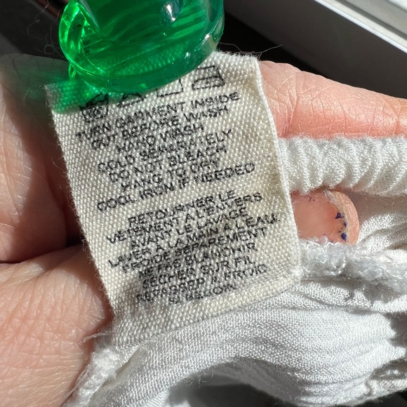 🔥2/$10 |•BILLABONG•| Crochet Trim Peasant Style Top Drawstring Bottom Size Med - Picture 11 of 11